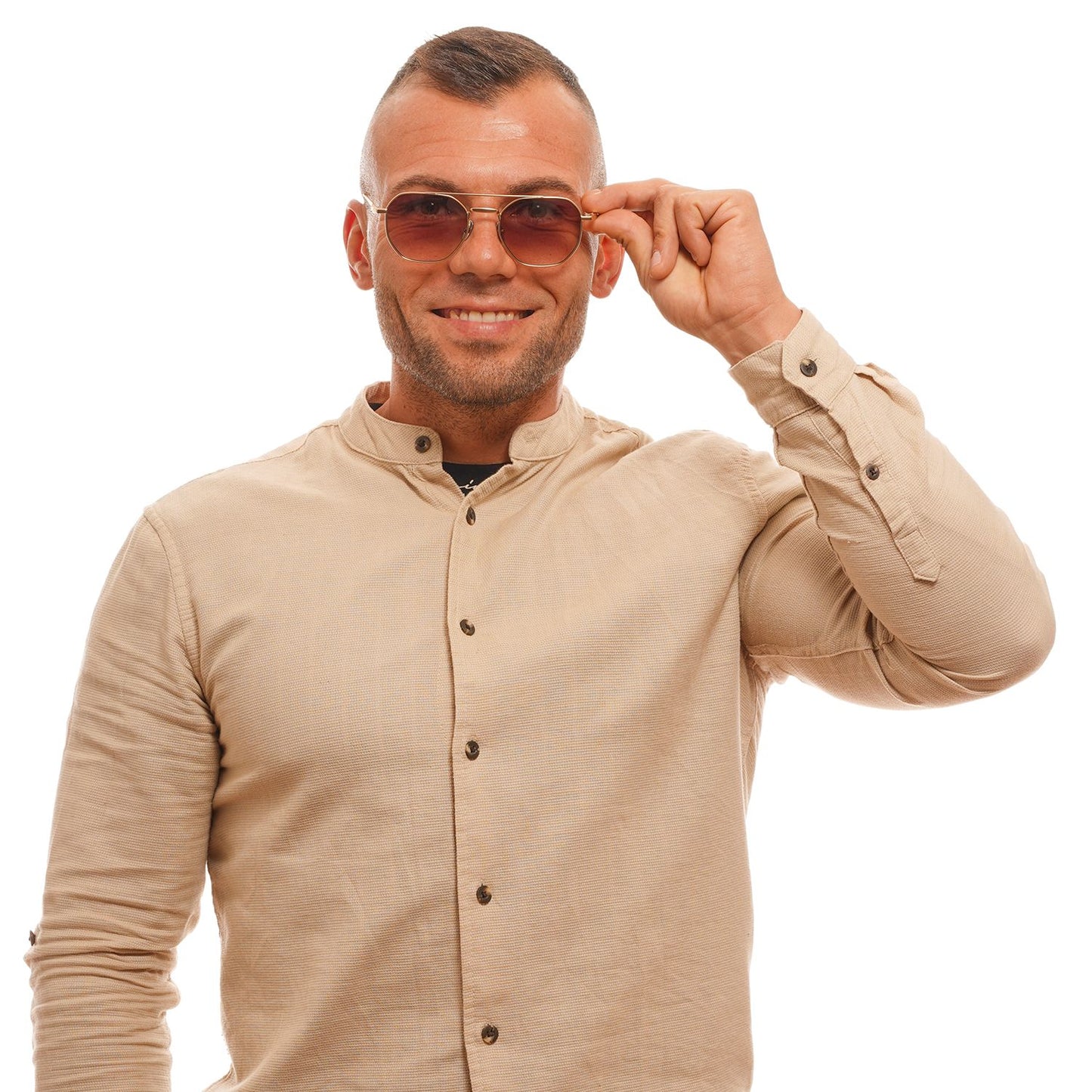 Gold Men Sunglasses