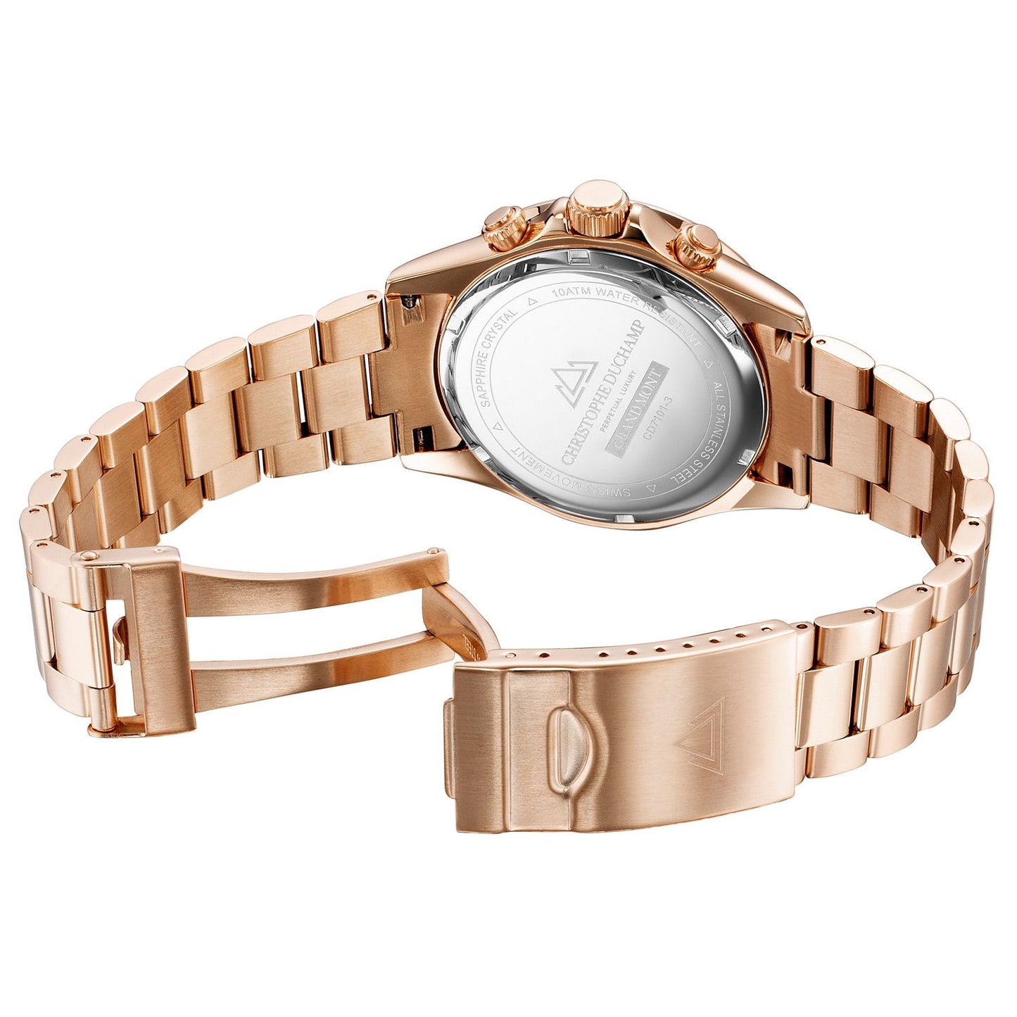 Rose Gold Men Watches