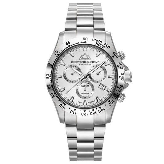 Silver Men Watches