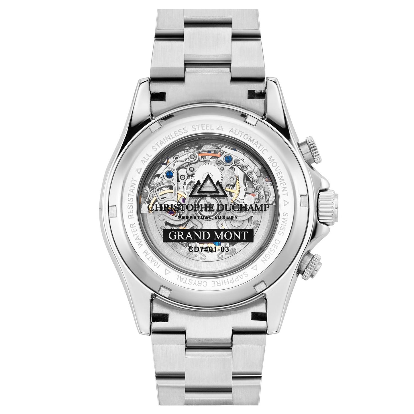 Silver Men Watches