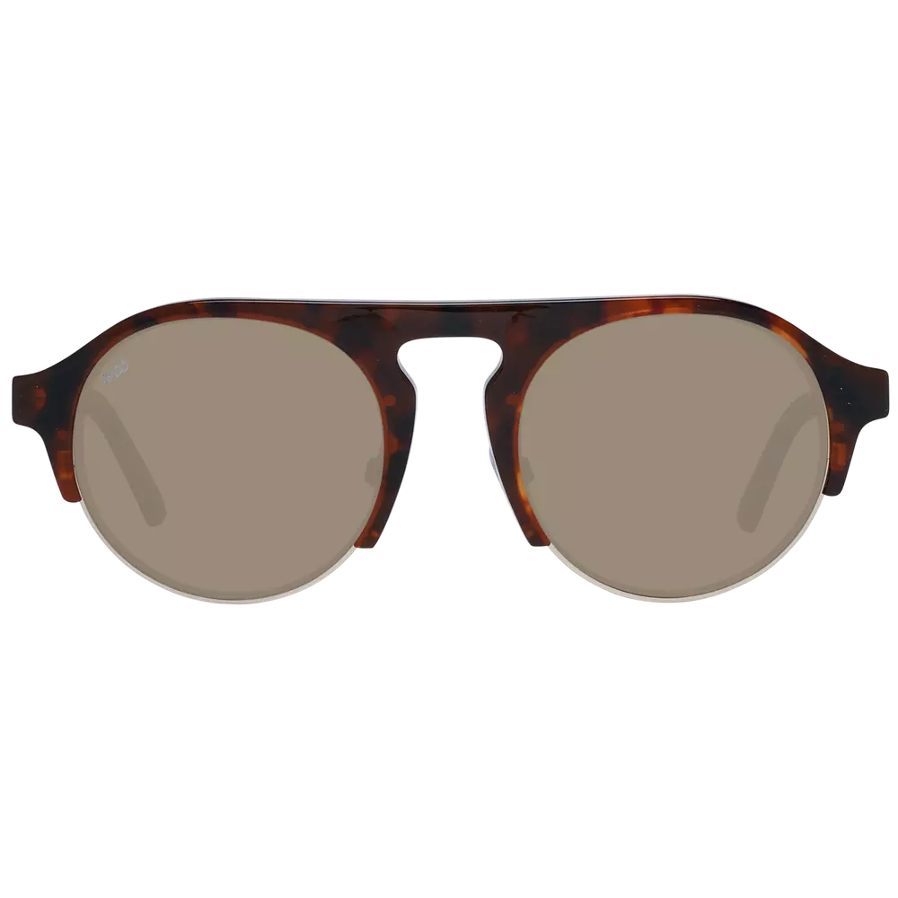 Brown Unisex Sunglasses