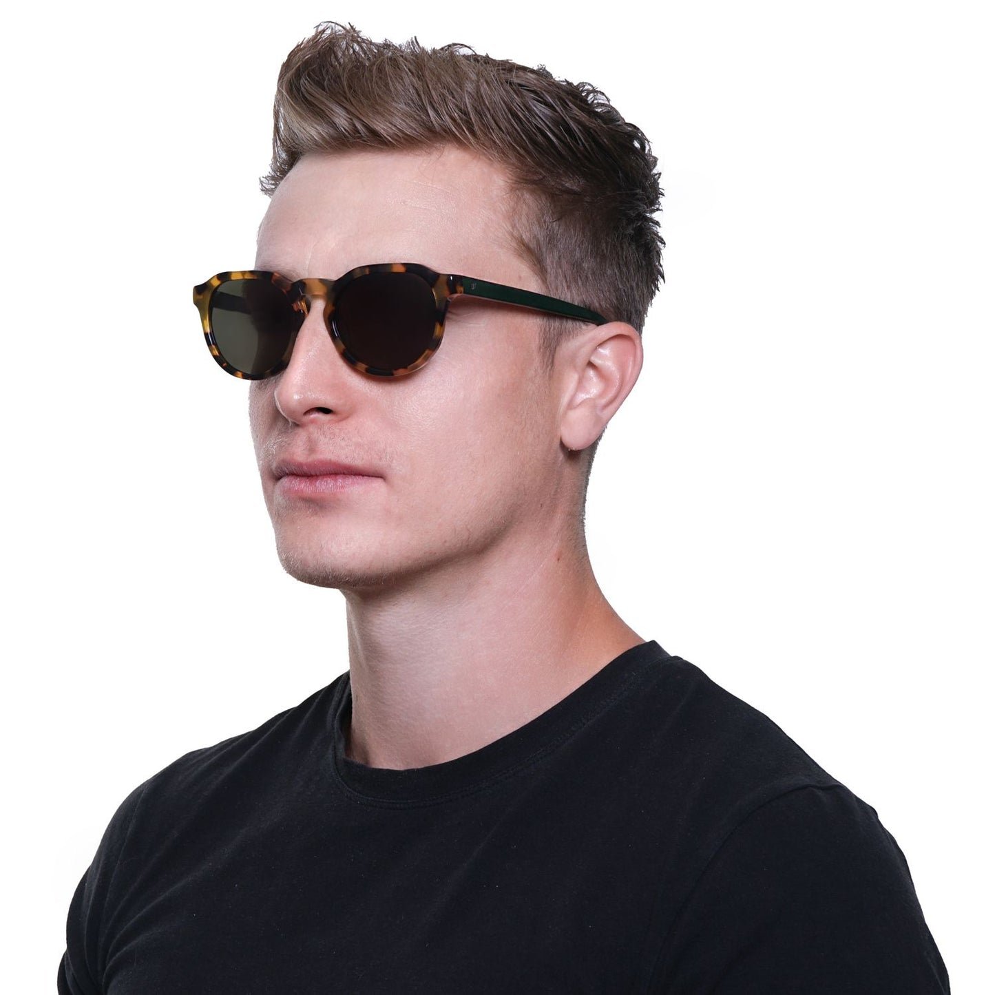 Brown Unisex Sunglasses