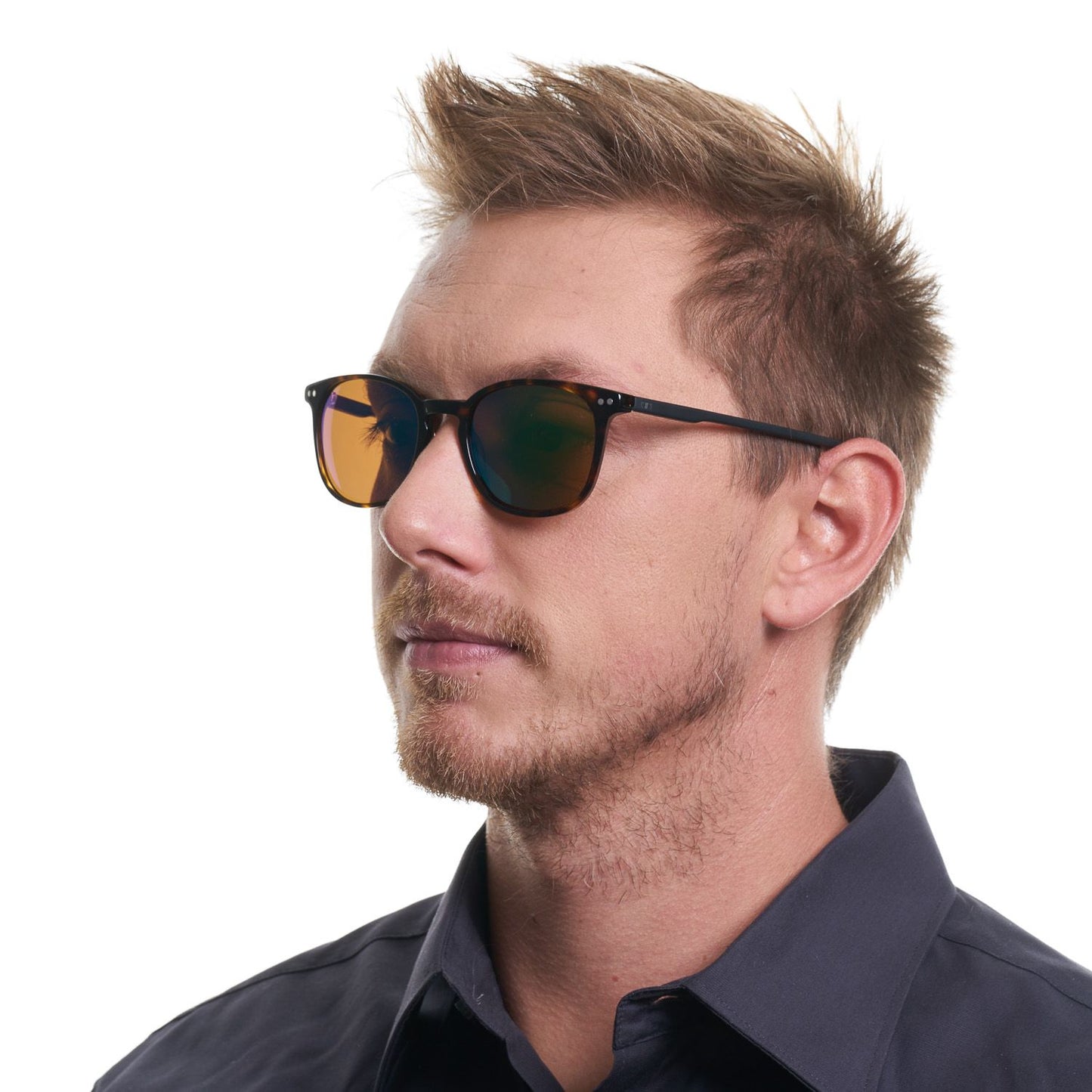 Brown Unisex Sunglasses