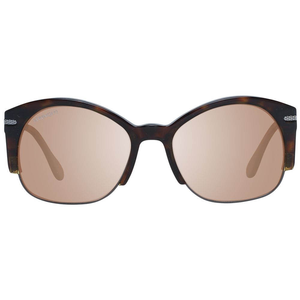 Brown Unisex Sunglasses