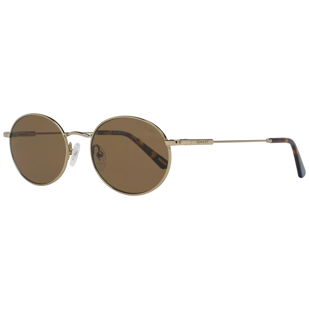 Gold Unisex Sunglasses