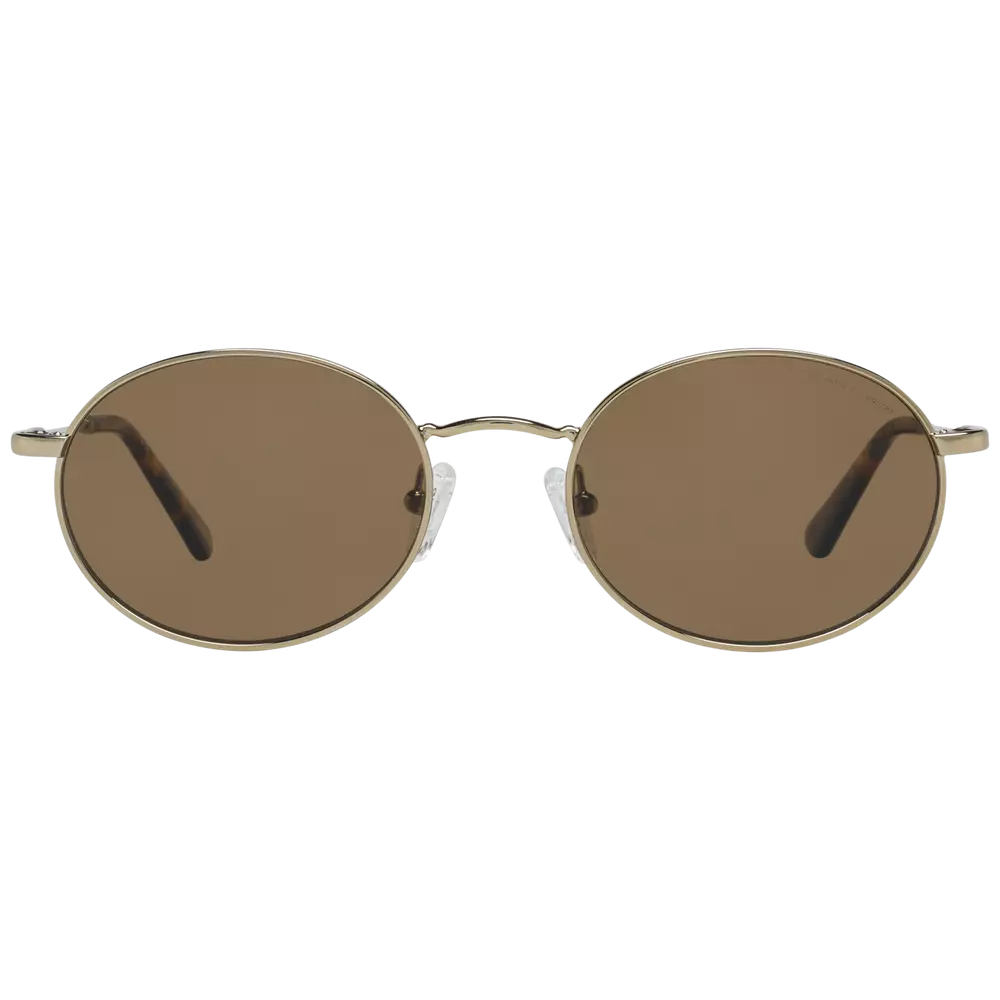 Gold Unisex Sunglasses