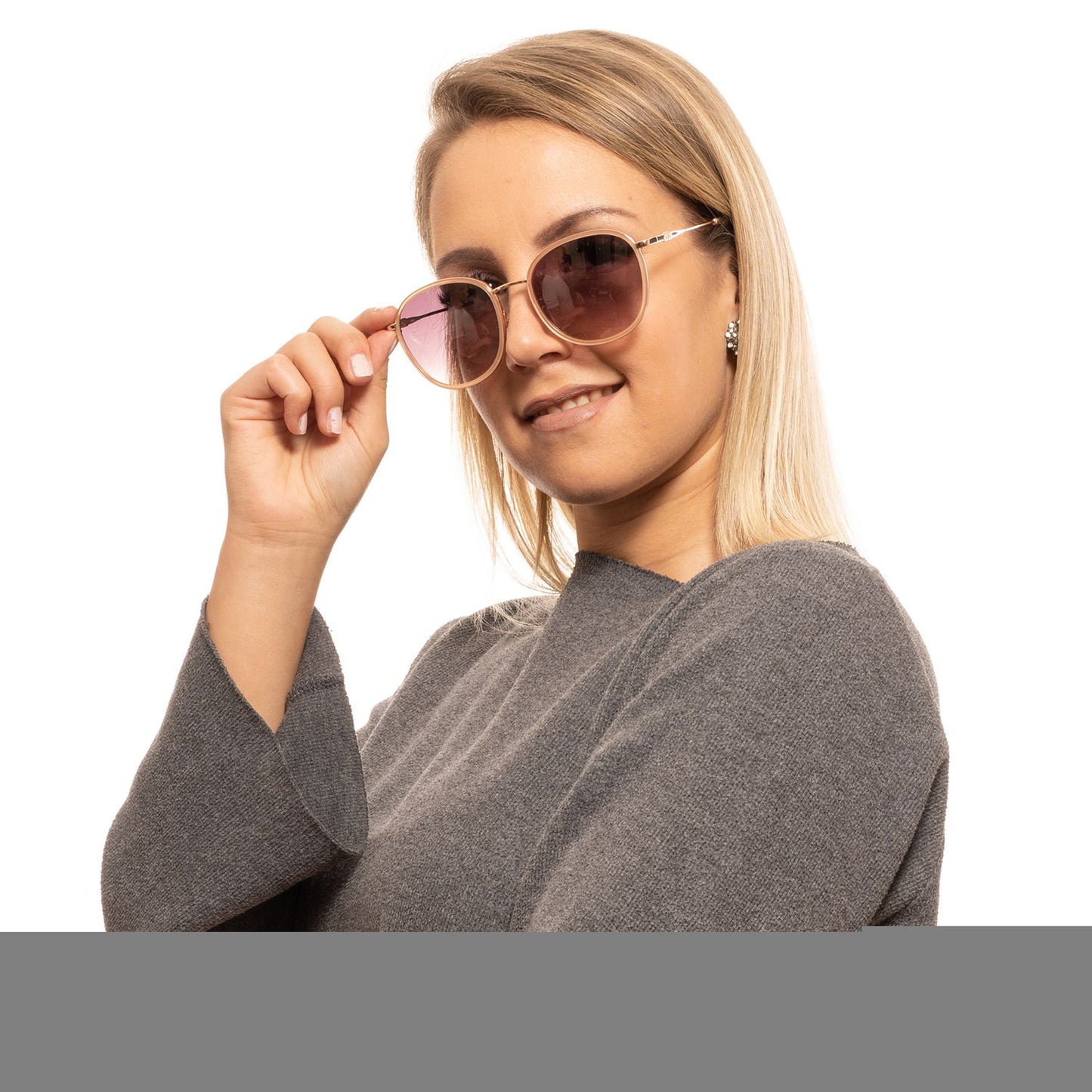 Rose Gold Sunglasses for Woman