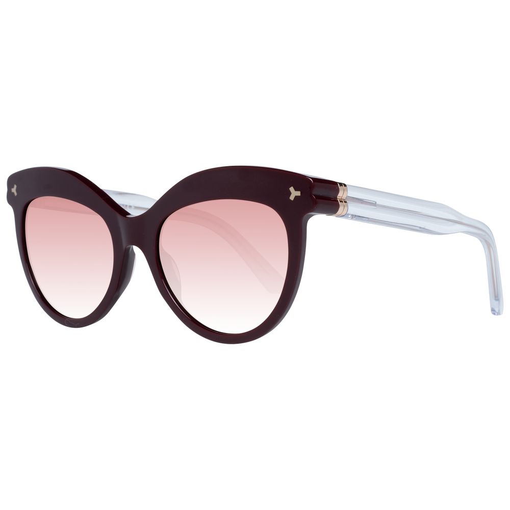 Burgundy Women Sunglasses