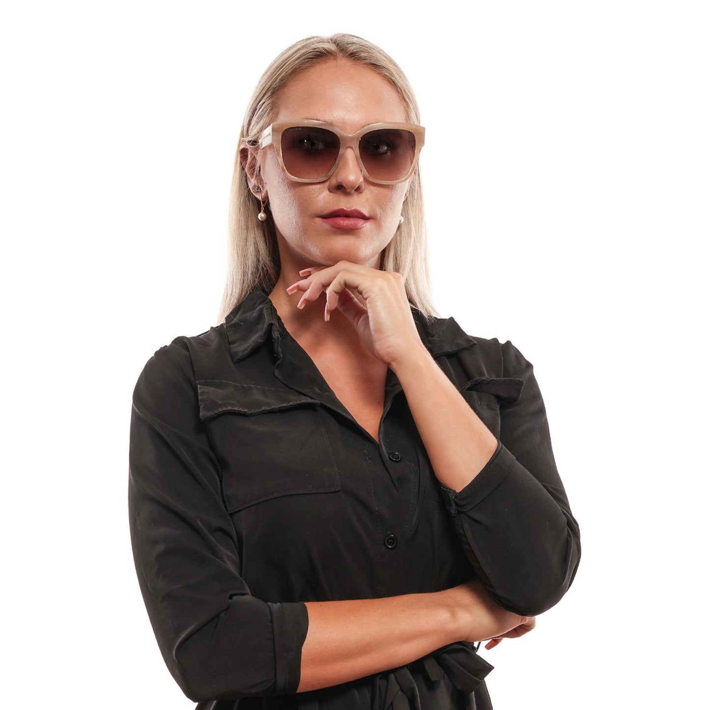 Beige Women Sunglasses