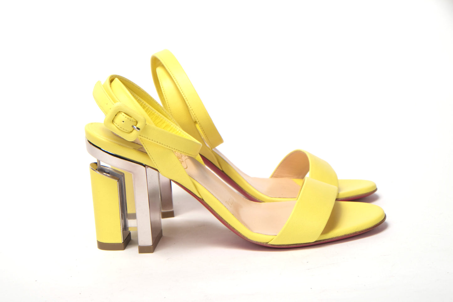 Citronnade/Nickel Tournikouna 55 Nappa Sandal