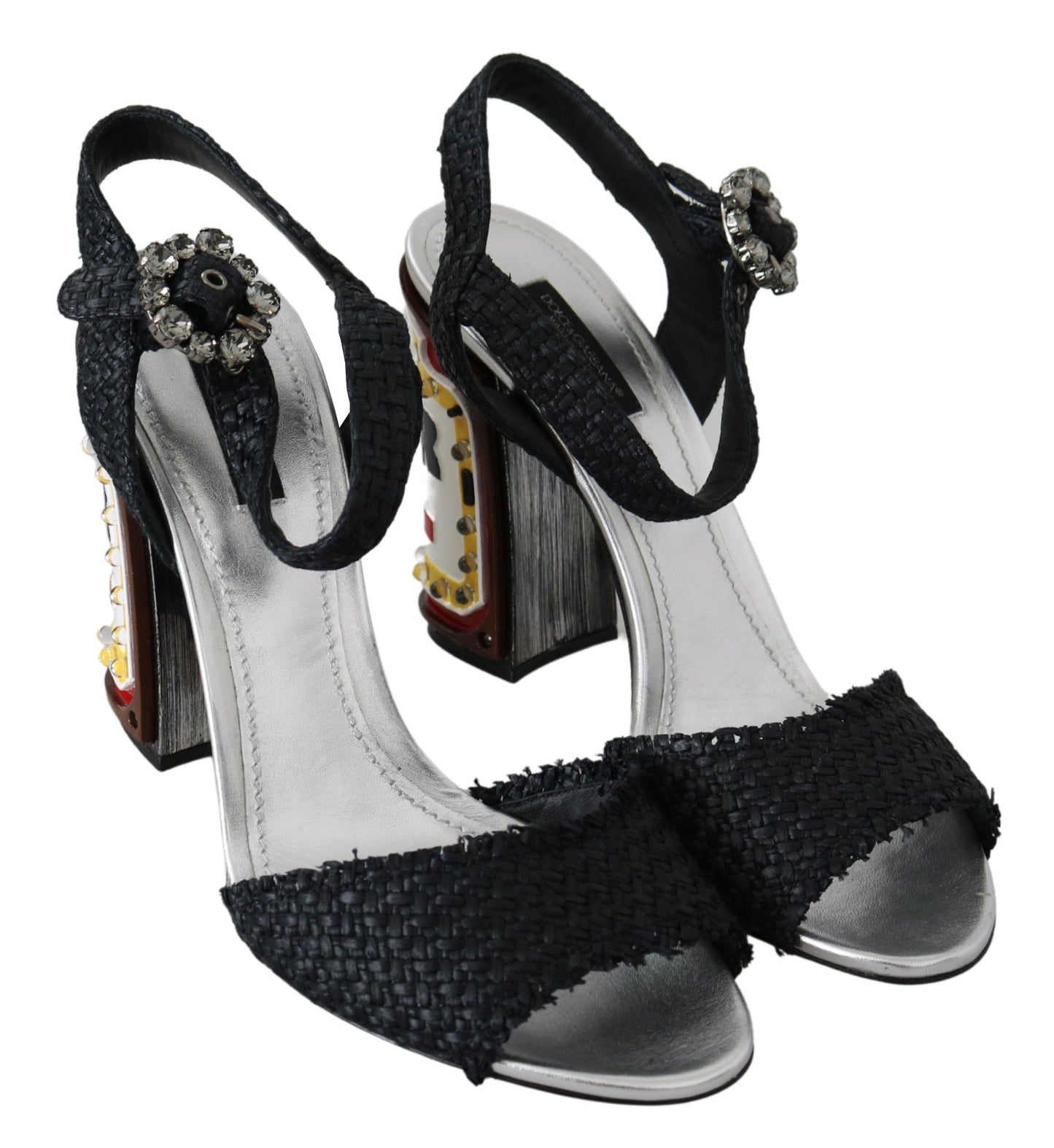 Elegant Ankle Strap Sandals with LED Lights