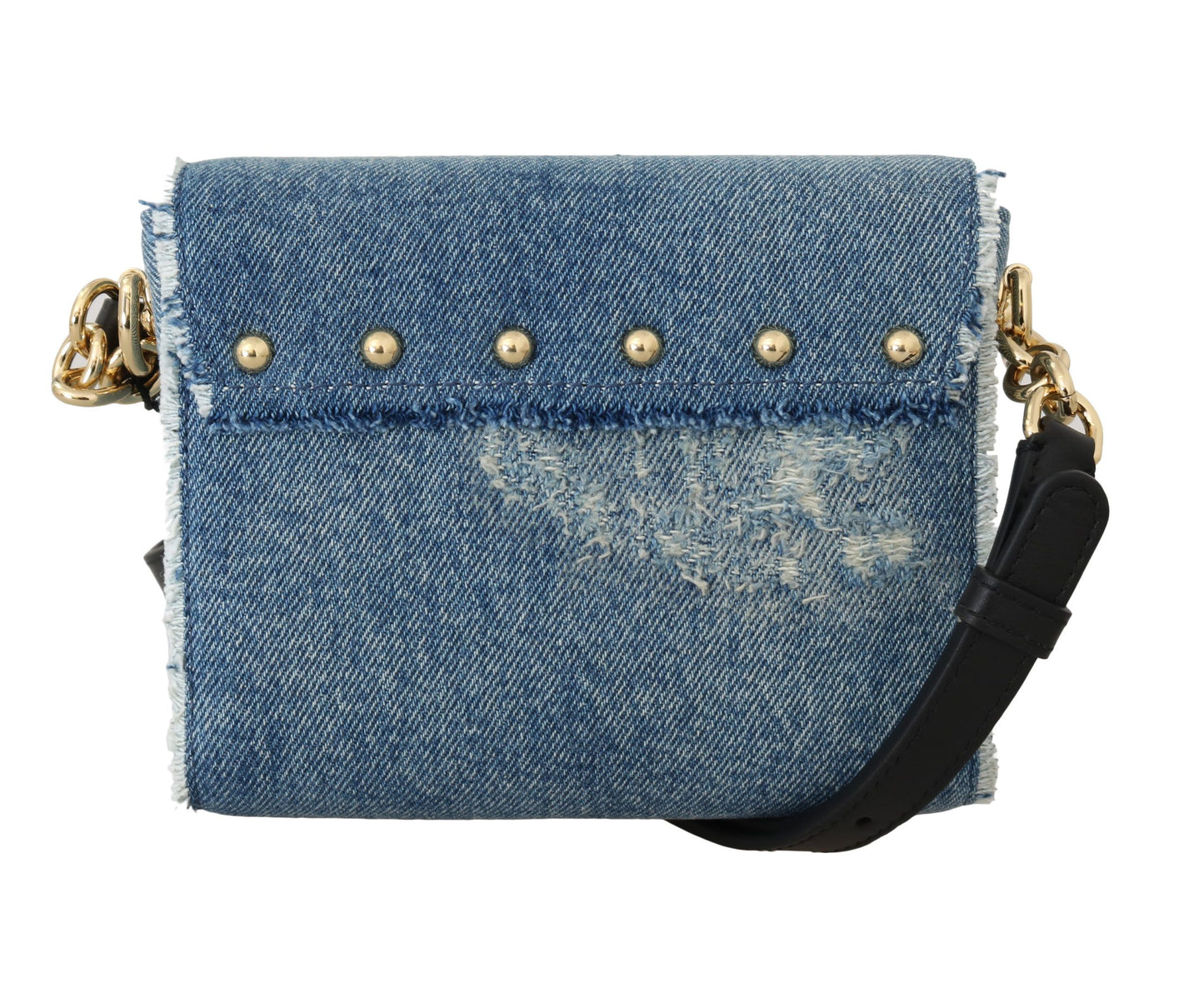 Elegant Blue & Black Lucia Crossbody Bag