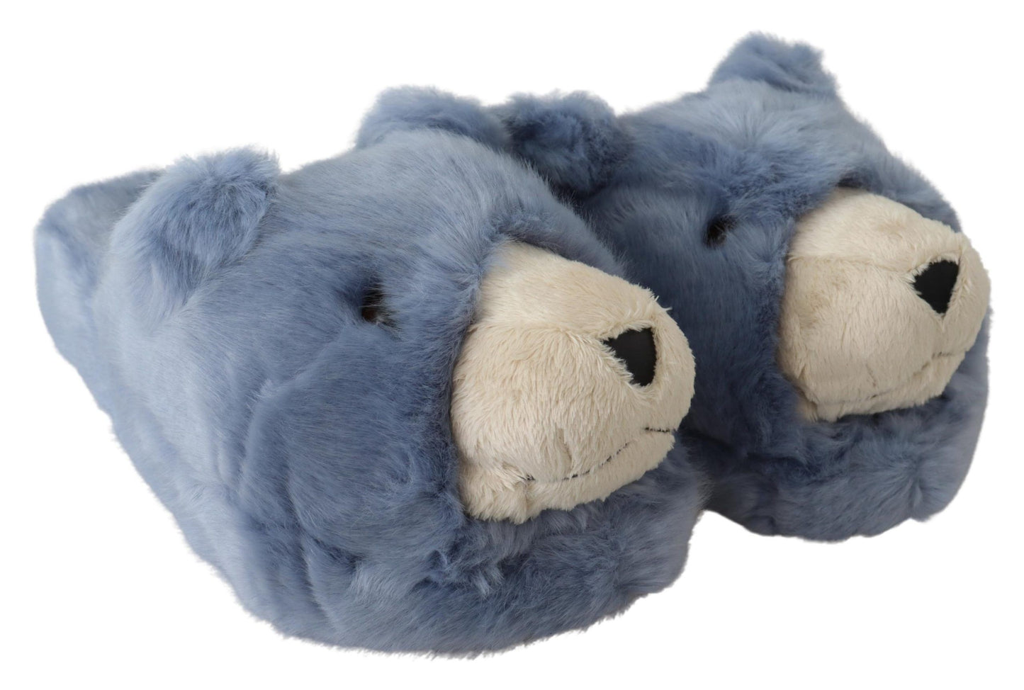 Blue Teddy Bear Slippers Sandals Shoes