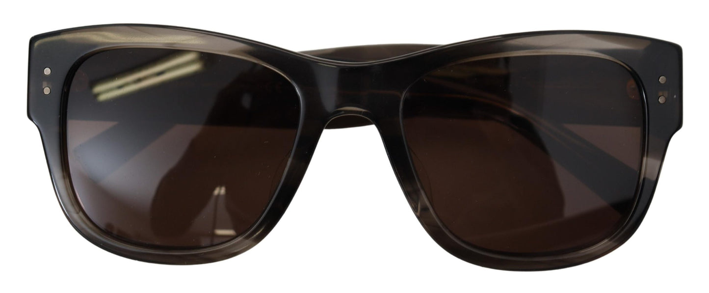 Chic Brown Gradient Women's Sunglasses