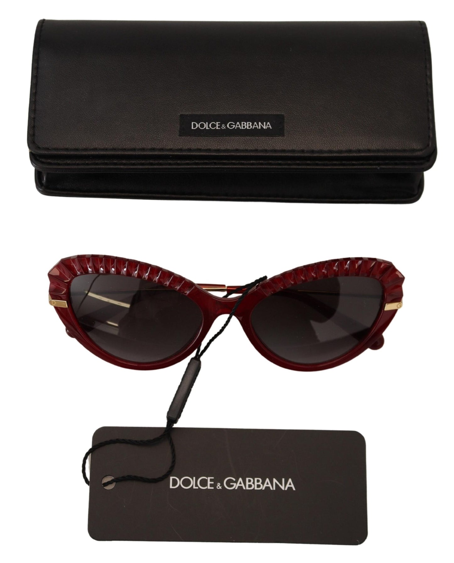 Chic Red Gradient Lens Sunglasses