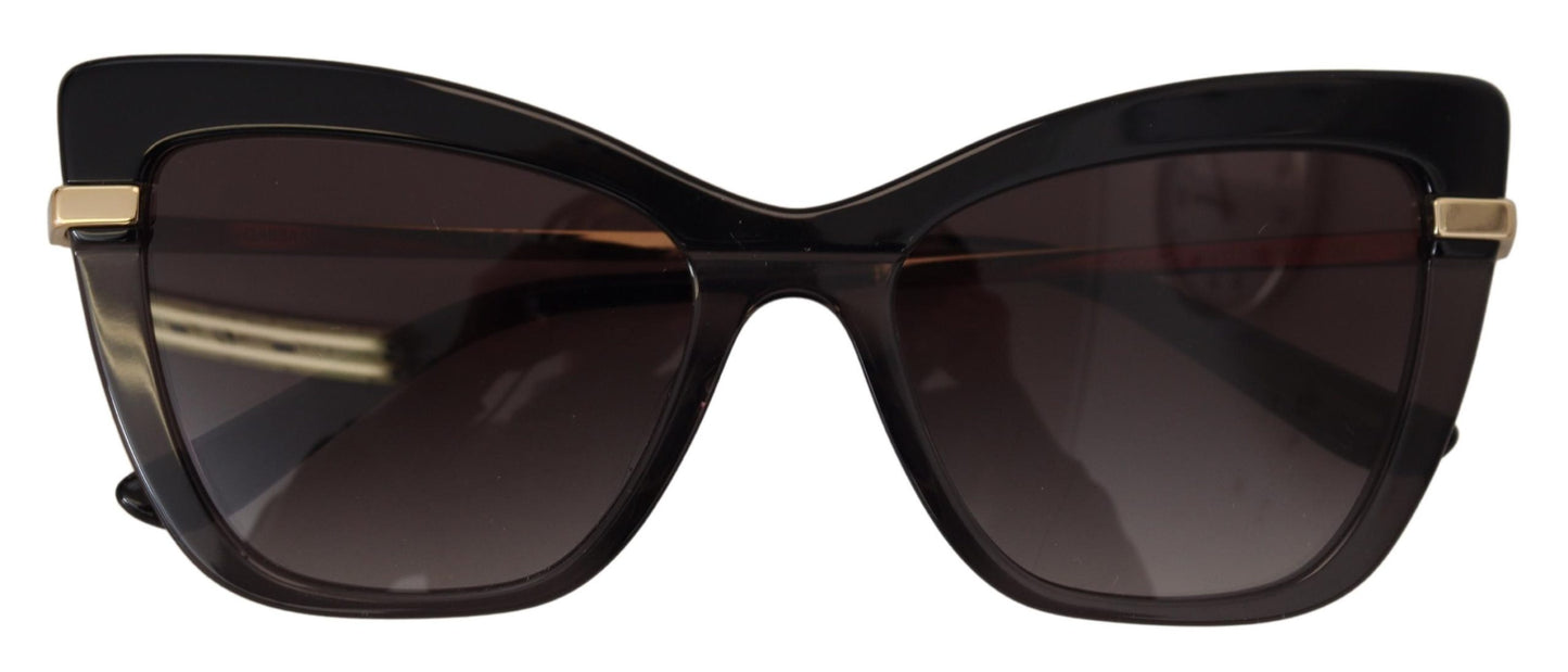 Elegant Black Acetate Sunglasses for Women