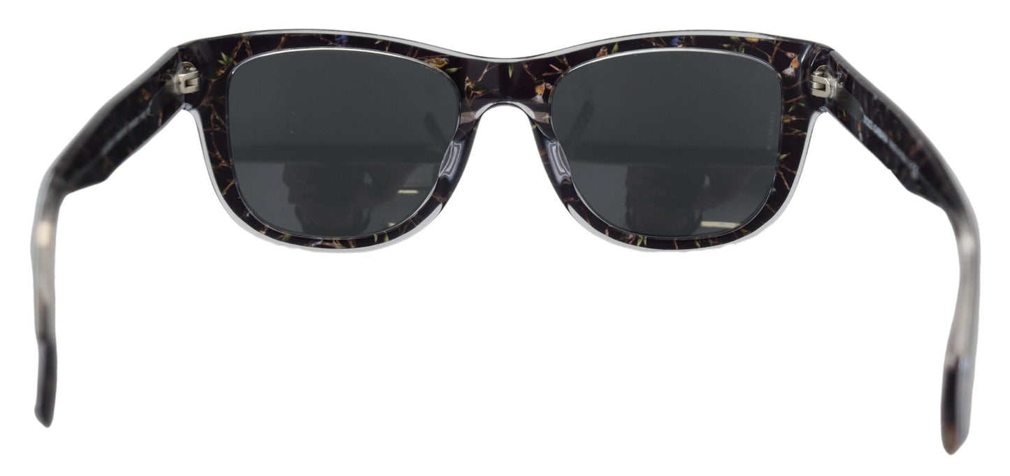 Chic Black Acetate Women's Sunglasses