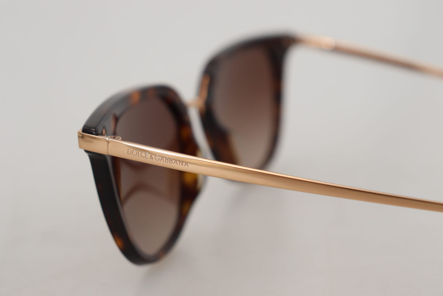 Irregular Brown Acetate Sunglasses for Women