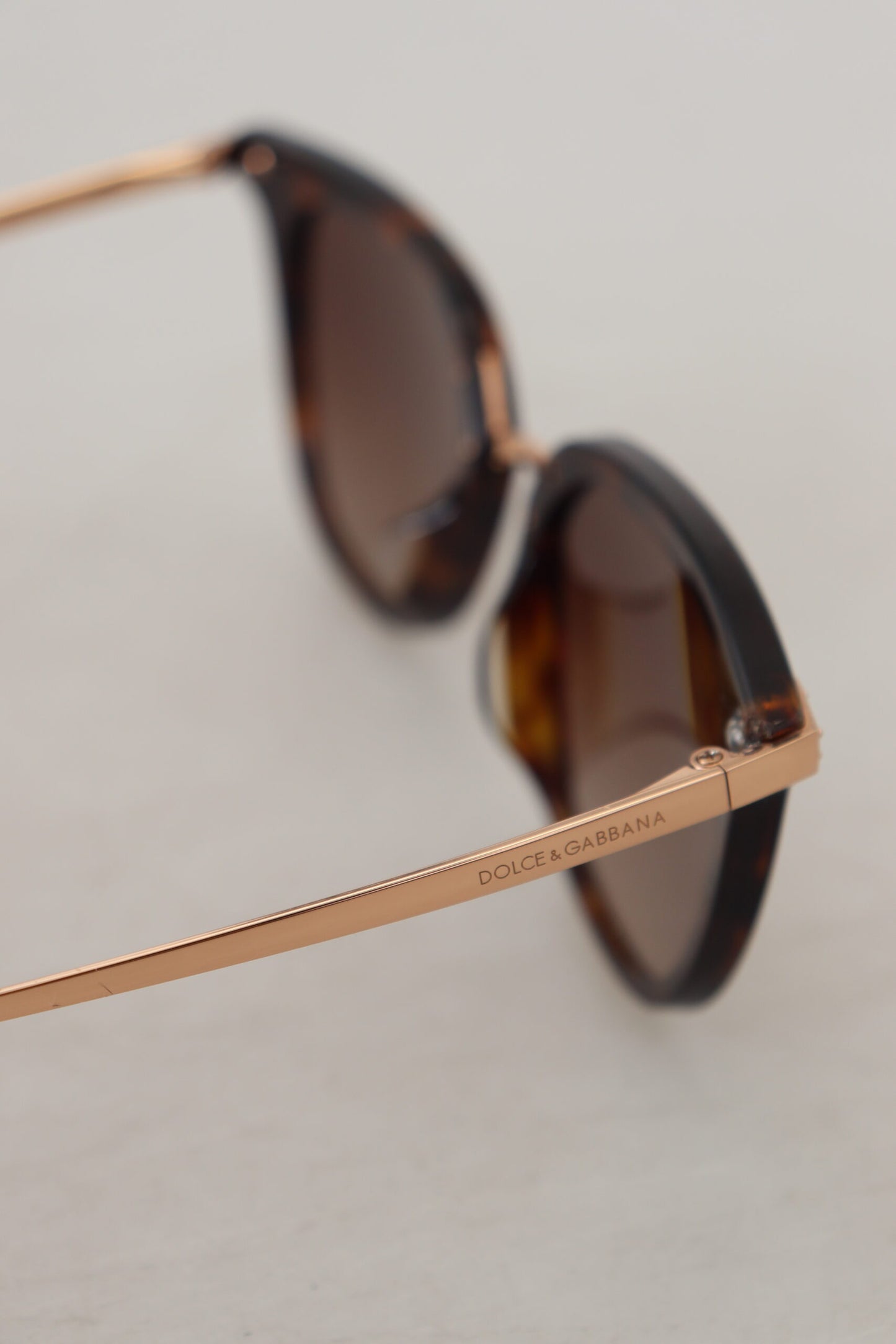 Irregular Brown Acetate Sunglasses for Women