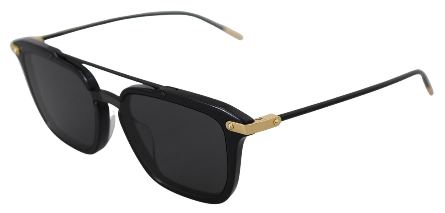 Chic Square Frame Browline Sunglasses