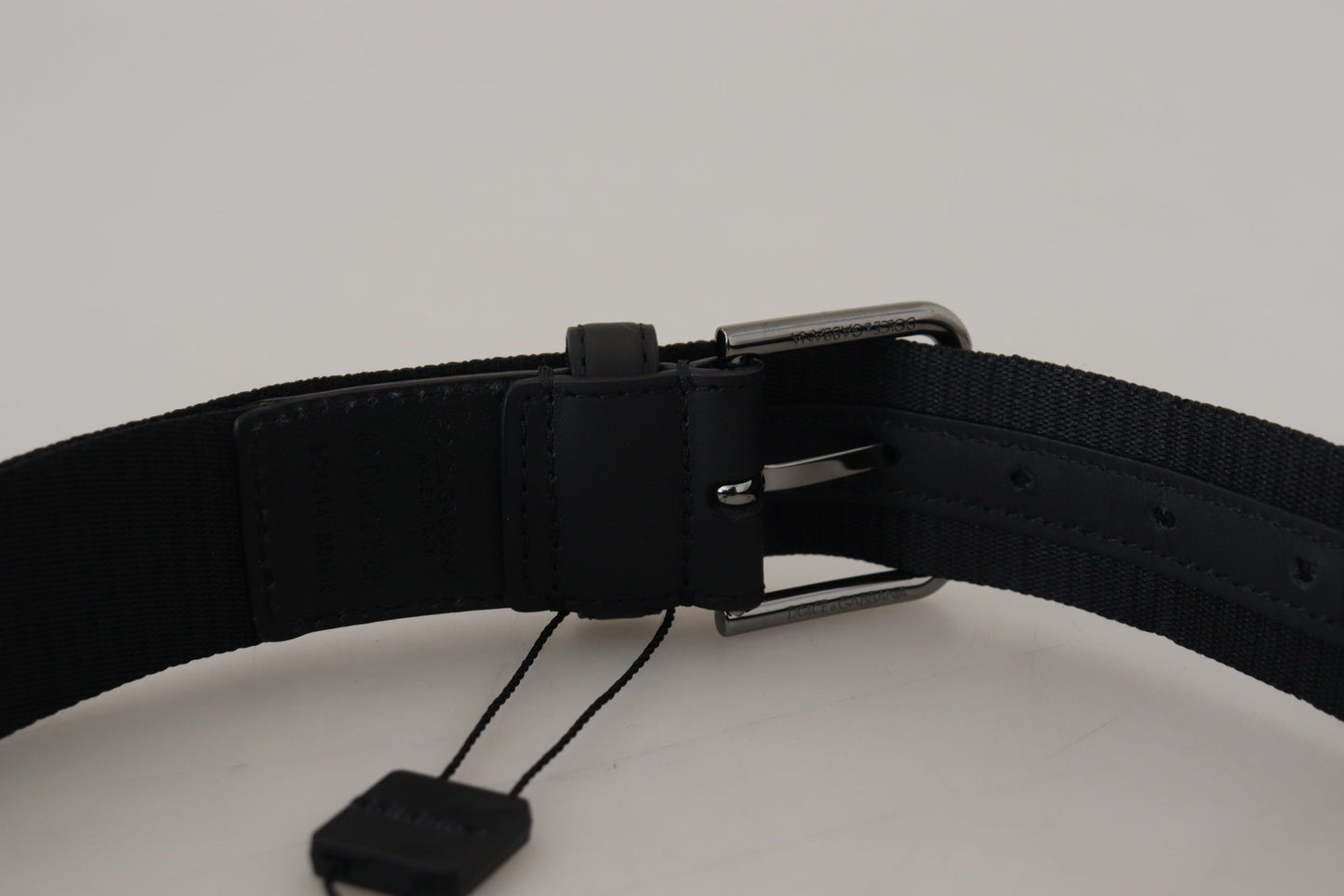 Elegant Monochrome Belt with DG Logo