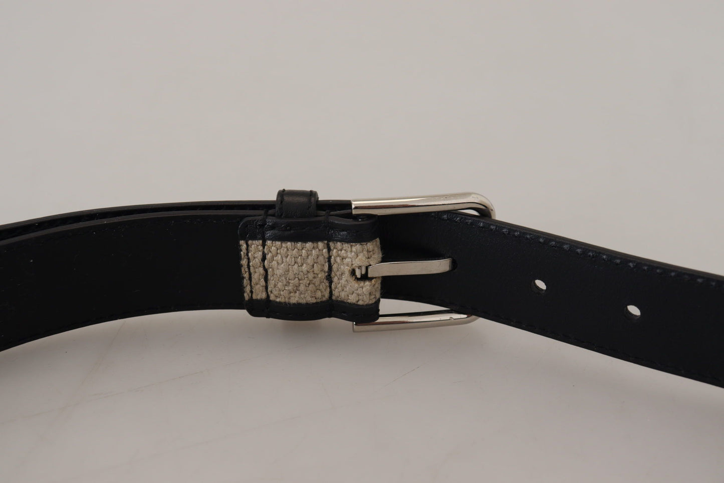 Elegant Dual-Tone Leather Belt