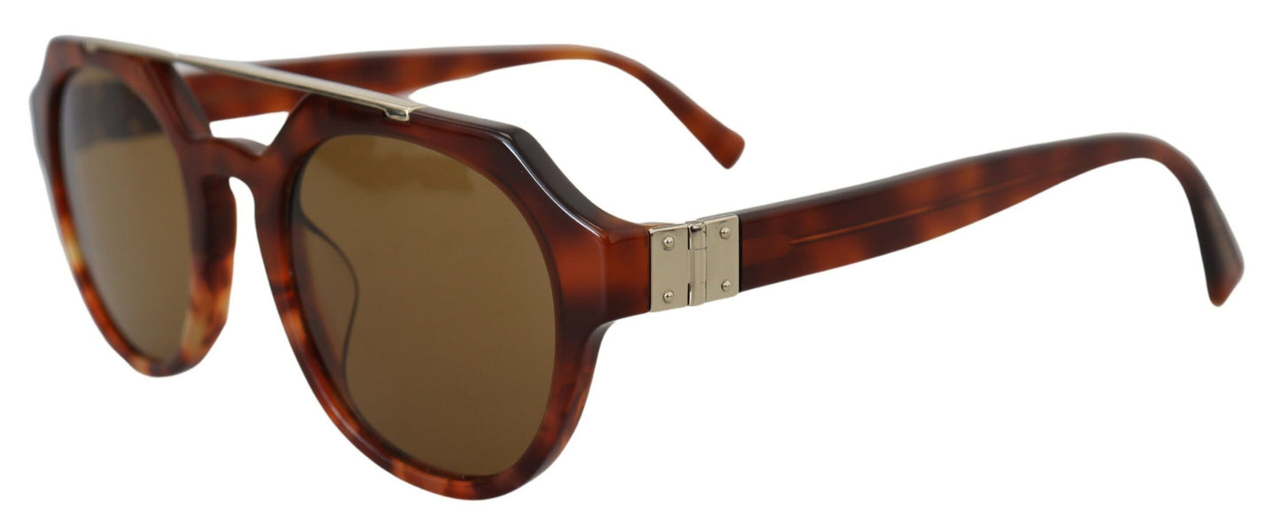 Chic Brown Wayfarer Sunglasses