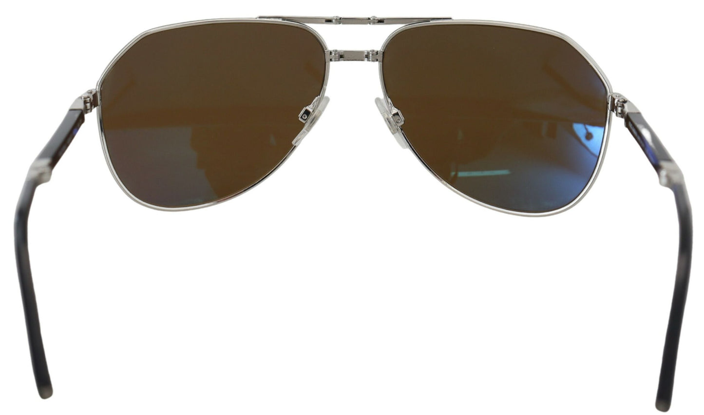 Chic Unisex Silver-Toned Summer Sunglasses