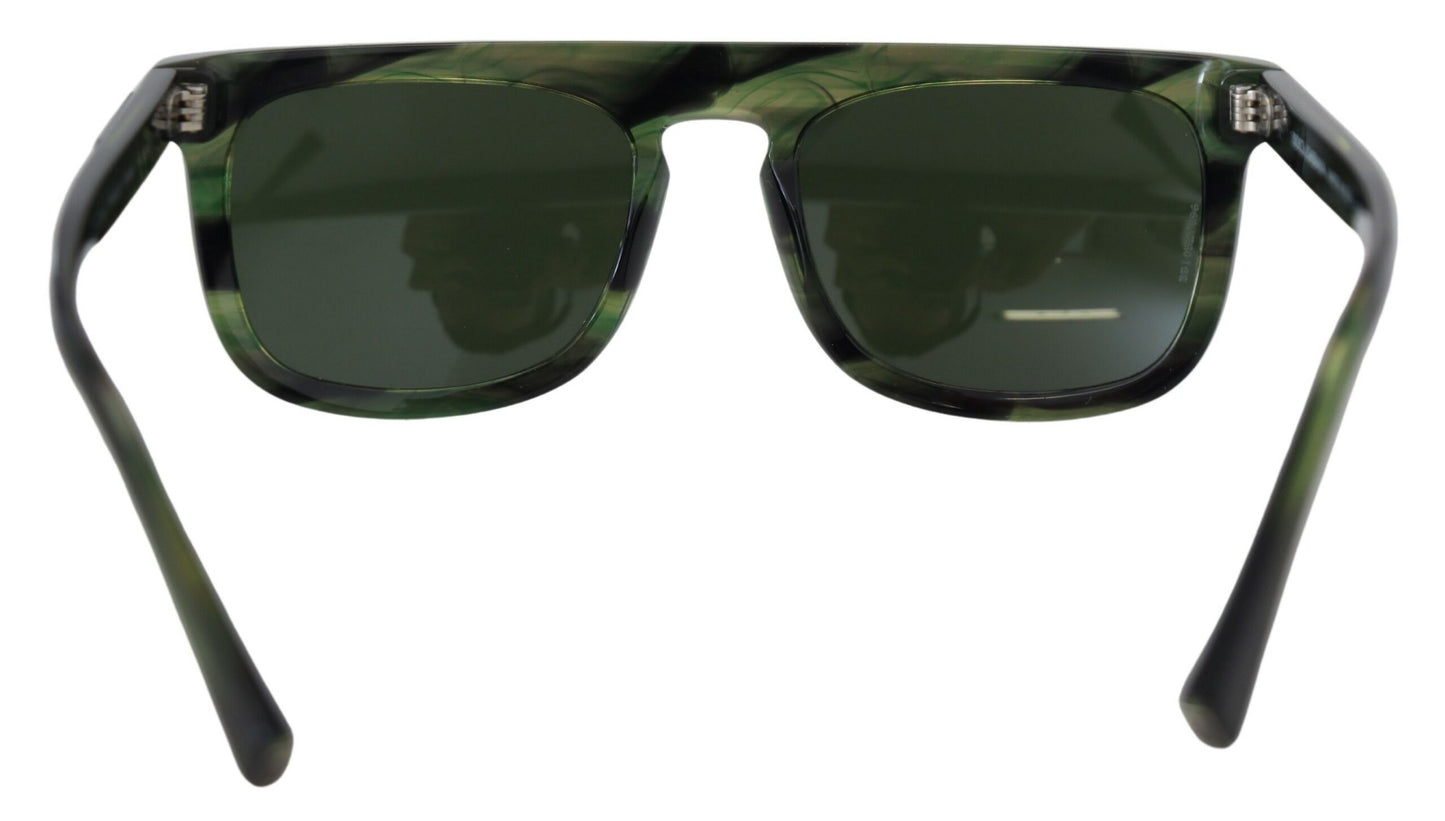 Chic Green UV Protection Sunglasses