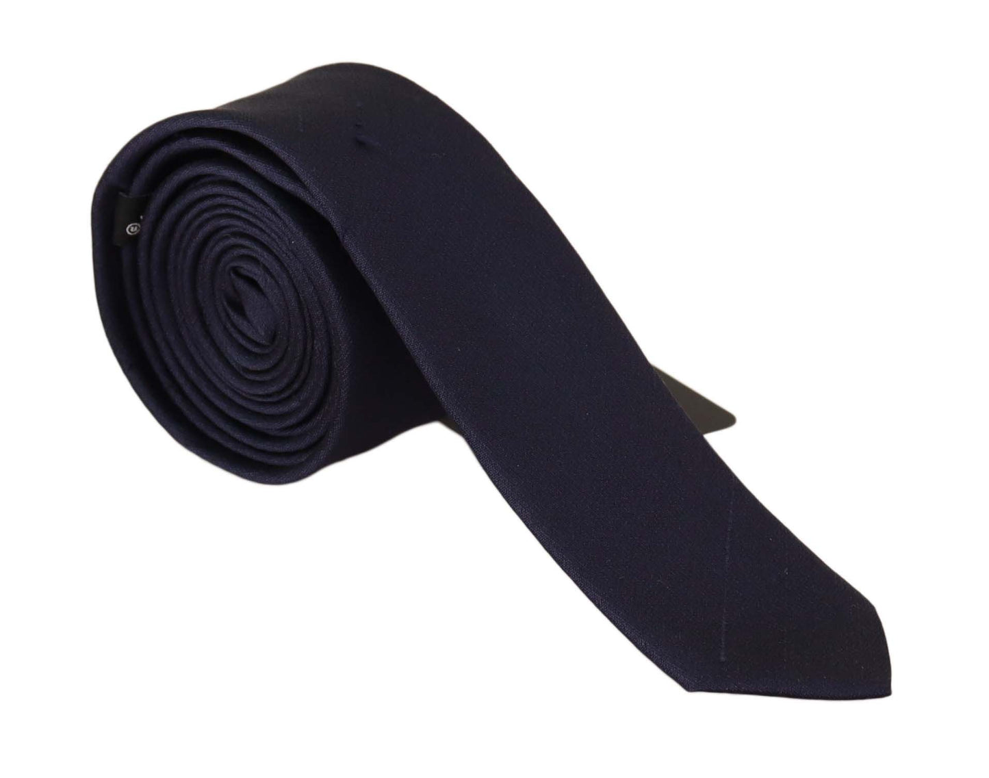 Elegant Navy Blue Silk Tie for Sophisticated Style