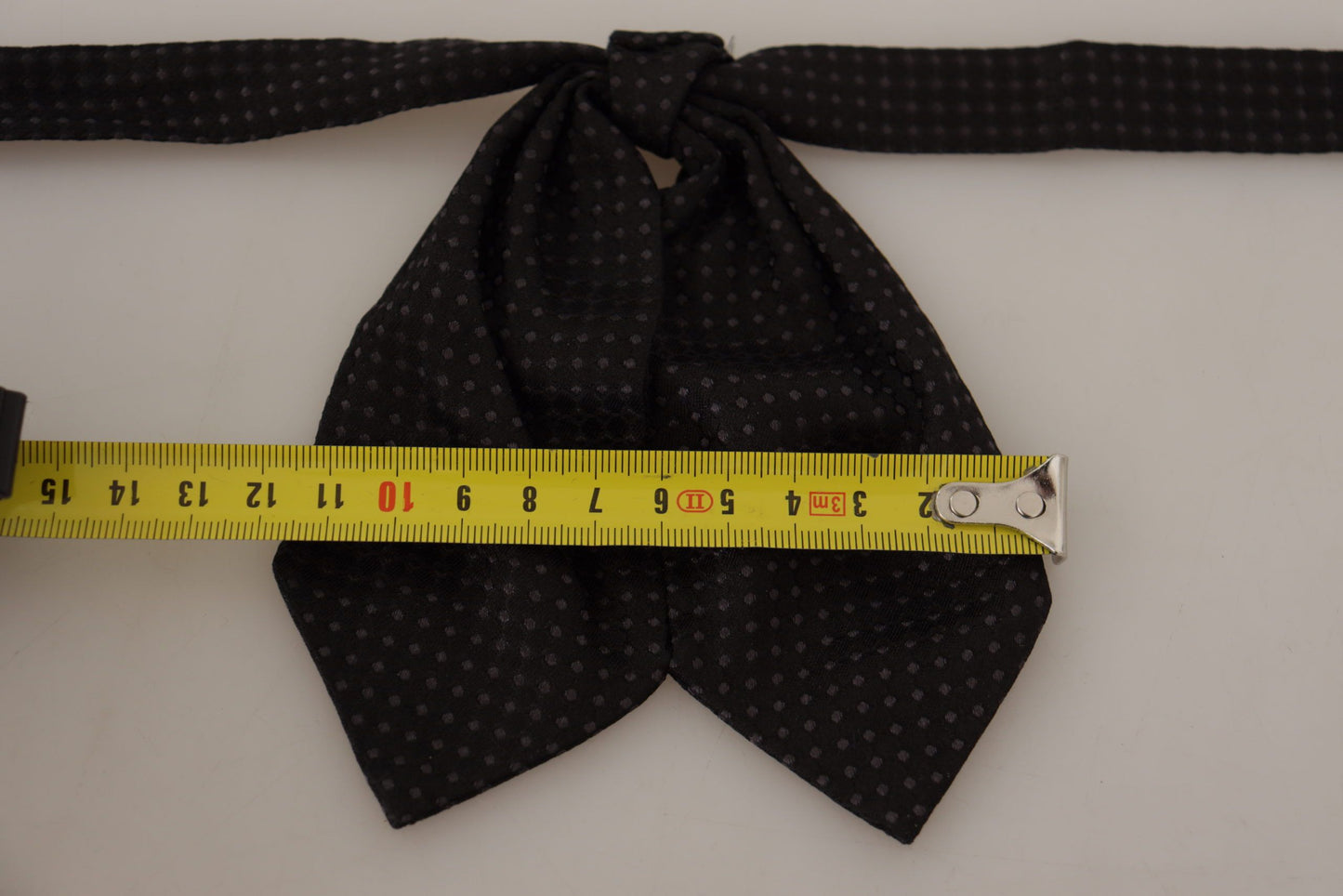 Elegant Polka Dot Silk Bow Tie