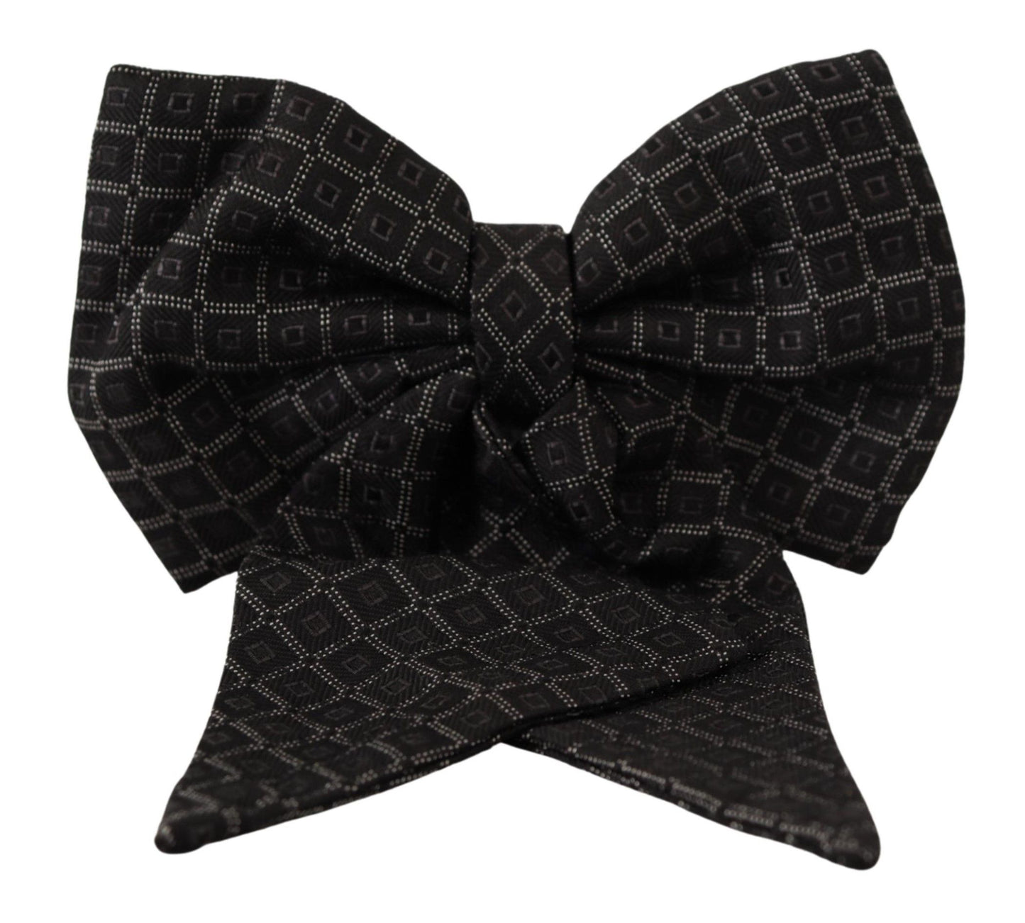 Exclusive Black Silk Bow Tie