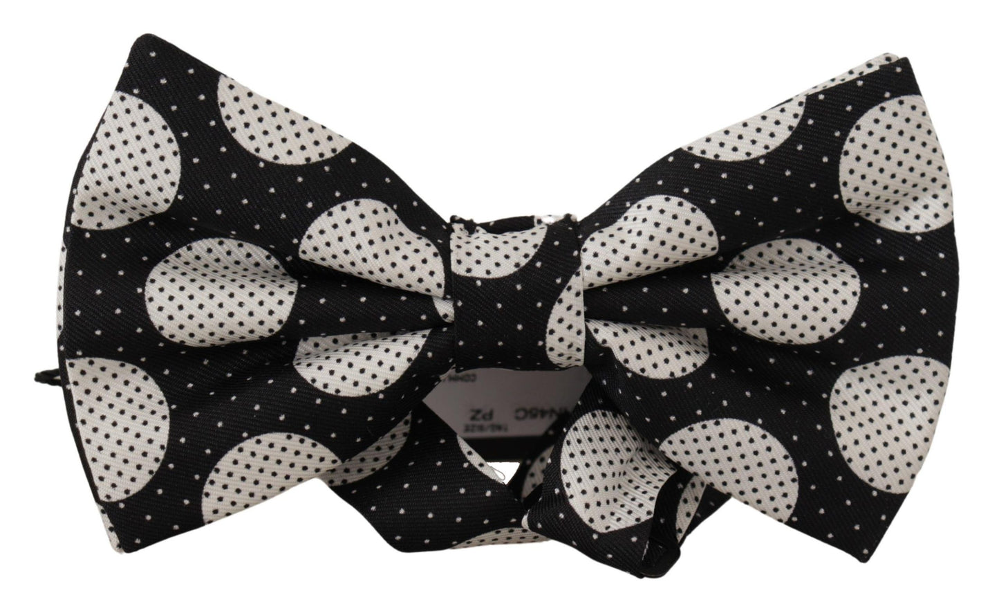 Elegant Polka Dot Silk Bow Tie