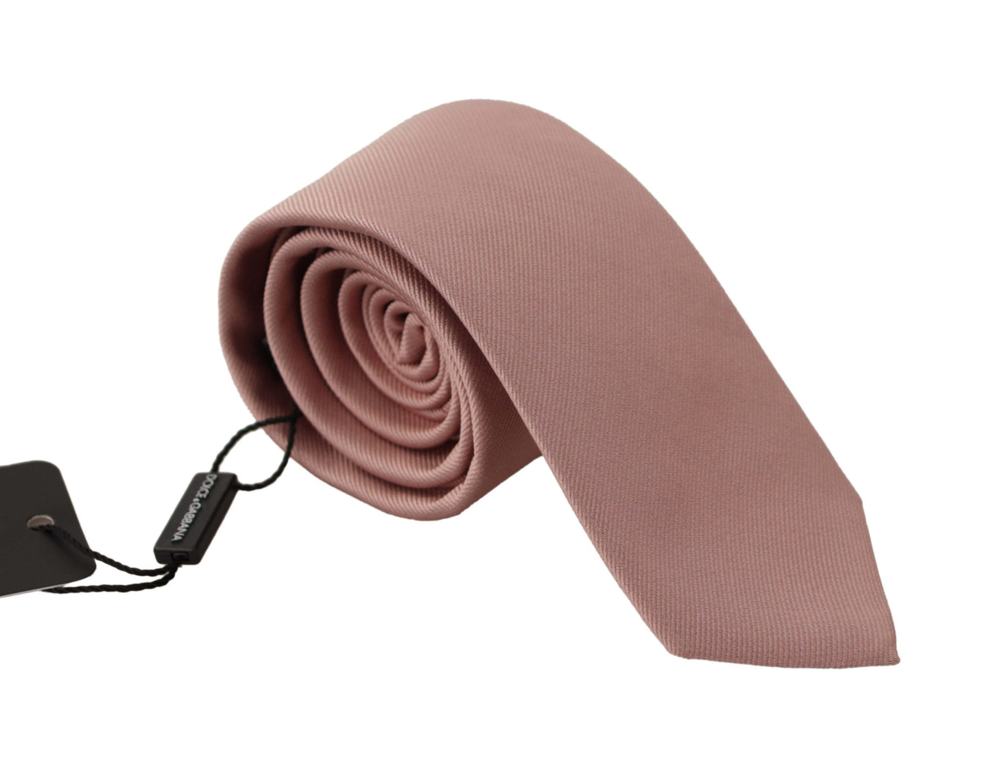 Elegant Pink Silk Tie for Sophisticated Gentlemen