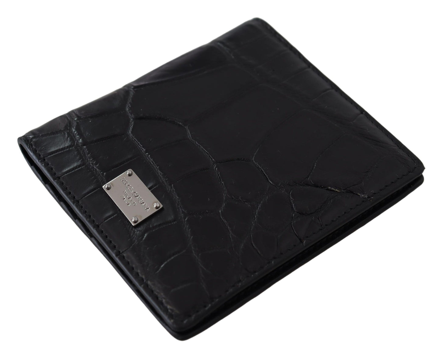 Elegant Exotic Leather Bifold Wallet