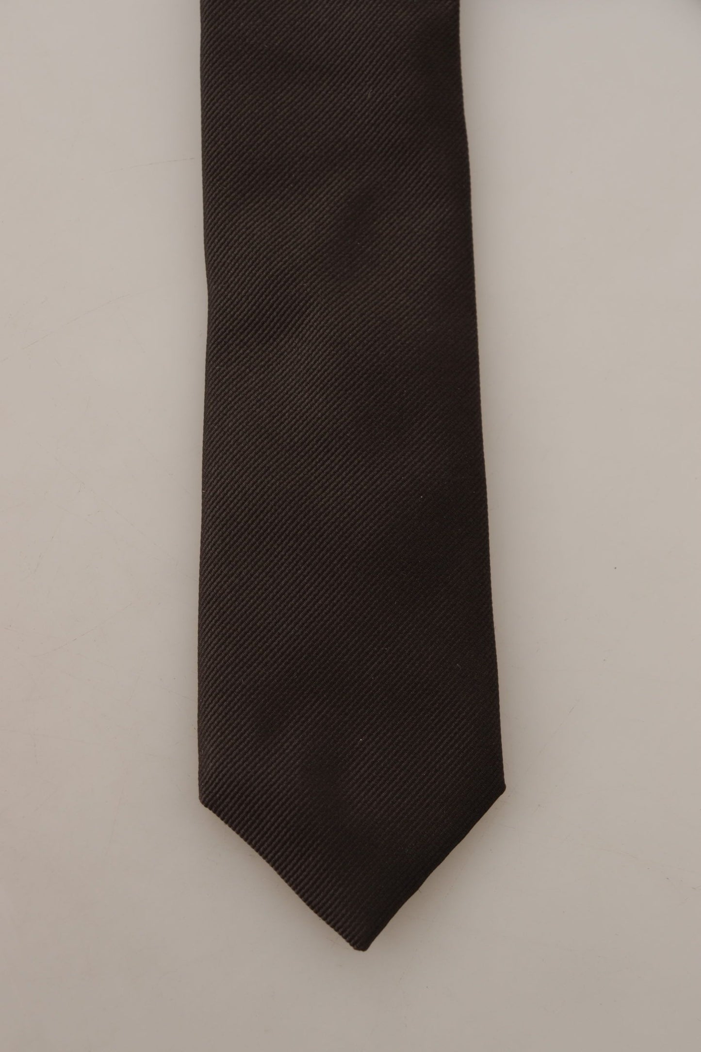 Elegant Black Silk Tie