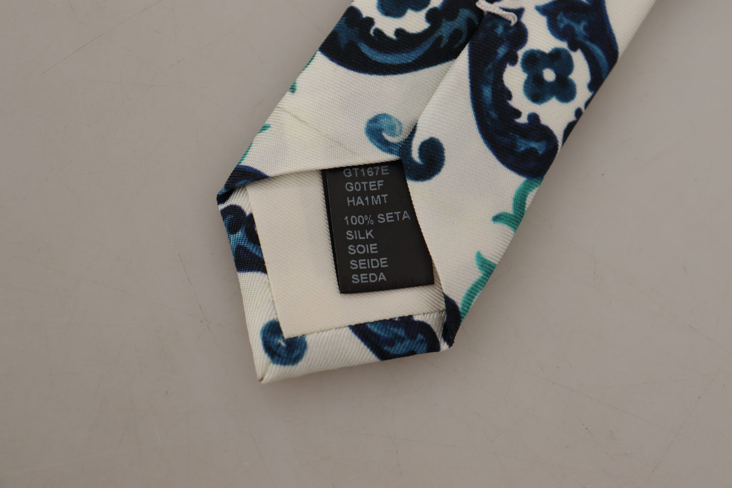 Elegant Multicolor Silk Tie