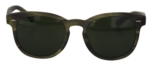 Chic Havana Green Designer Sunglasses