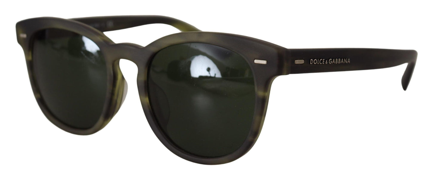 Chic Havana Green Designer Sunglasses