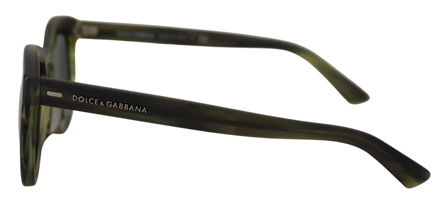 Chic Havana Green Designer Sunglasses