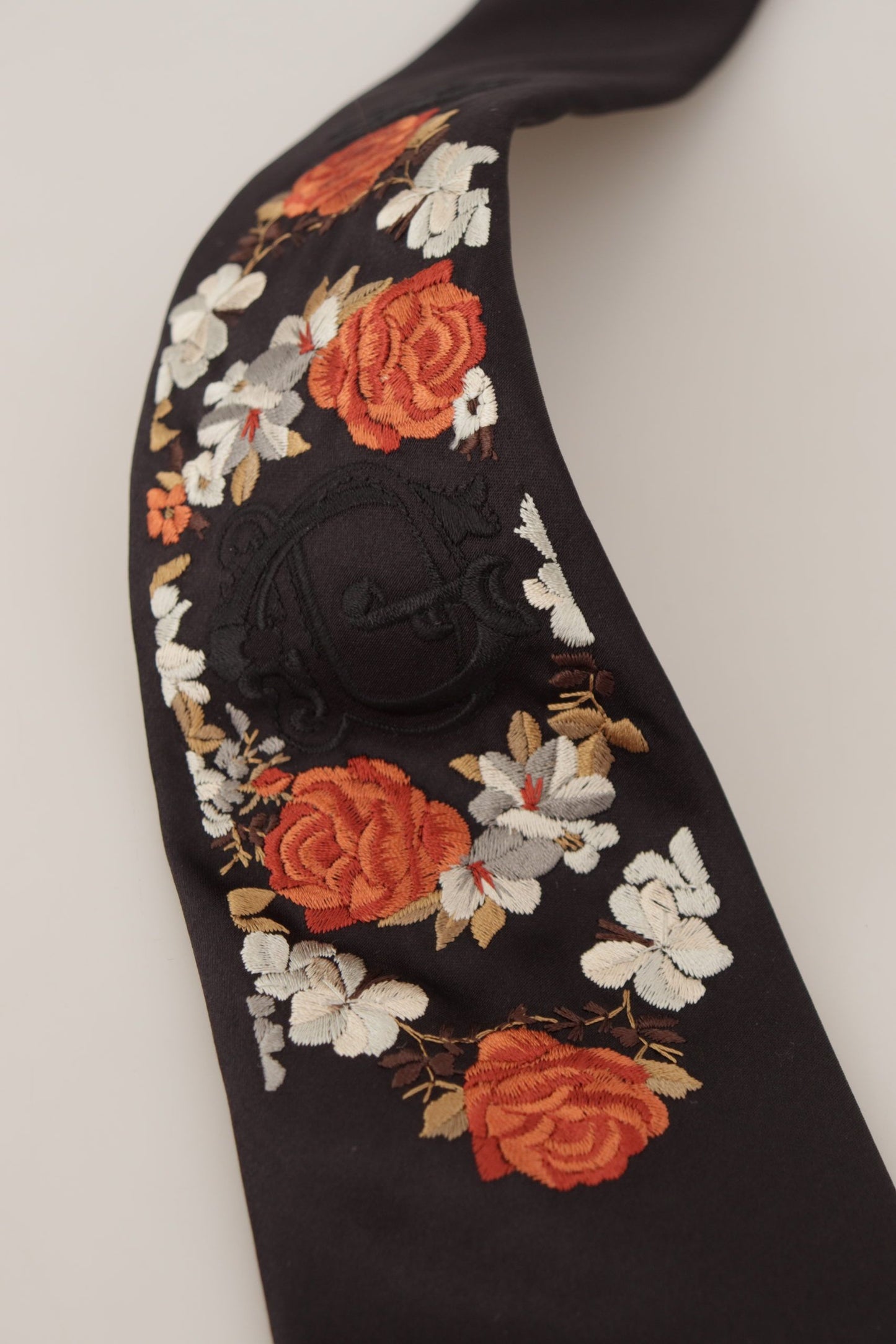 Elegant Black Silk Tie