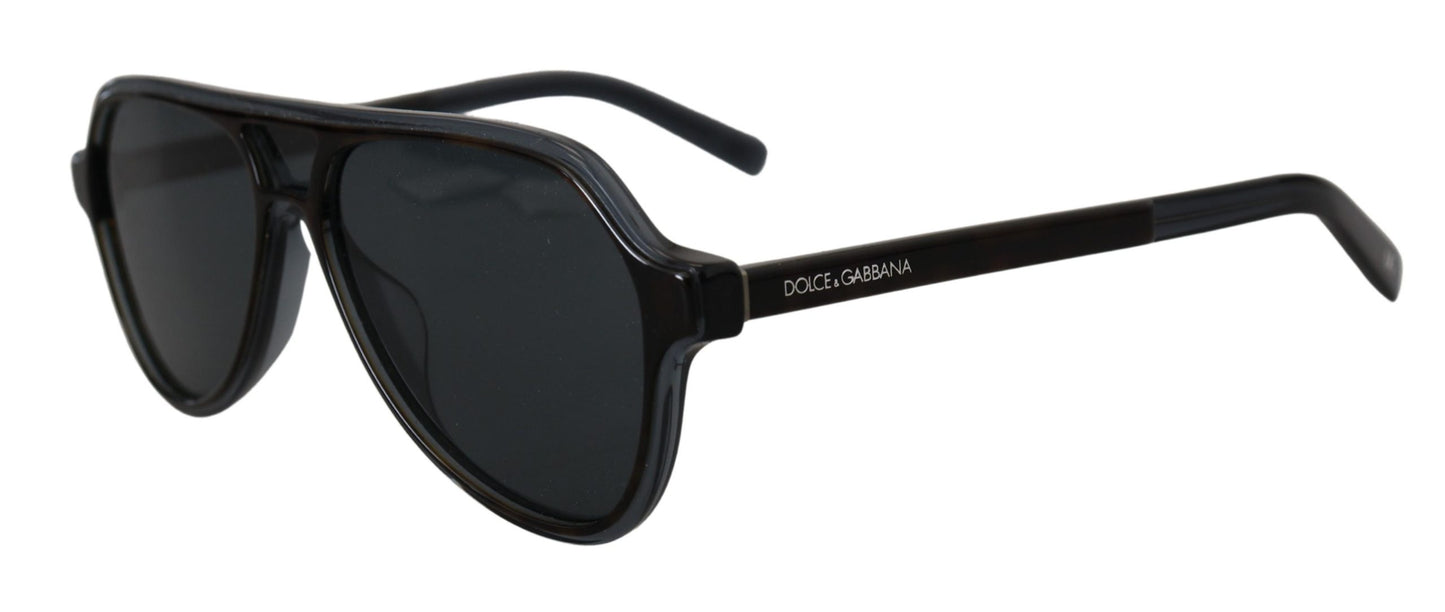 Chic Crystal-Layered Black Sunglasses