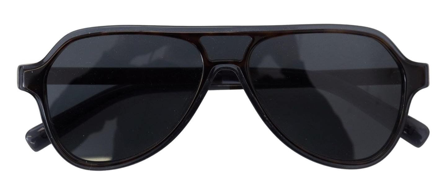 Chic Crystal-Layered Black Sunglasses