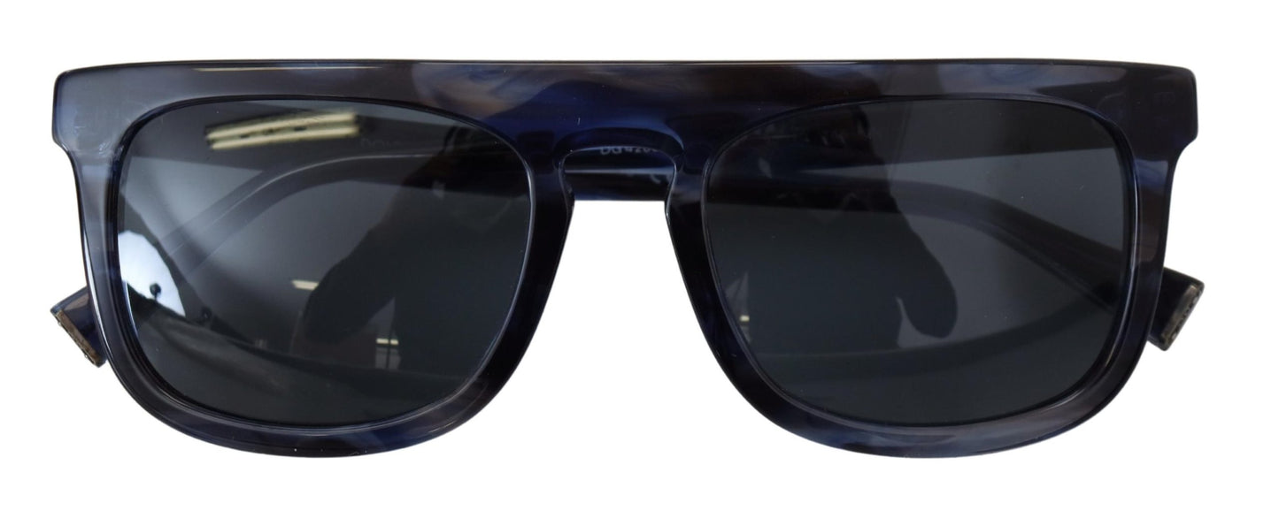 Chic Blue Gradient Sunglasses