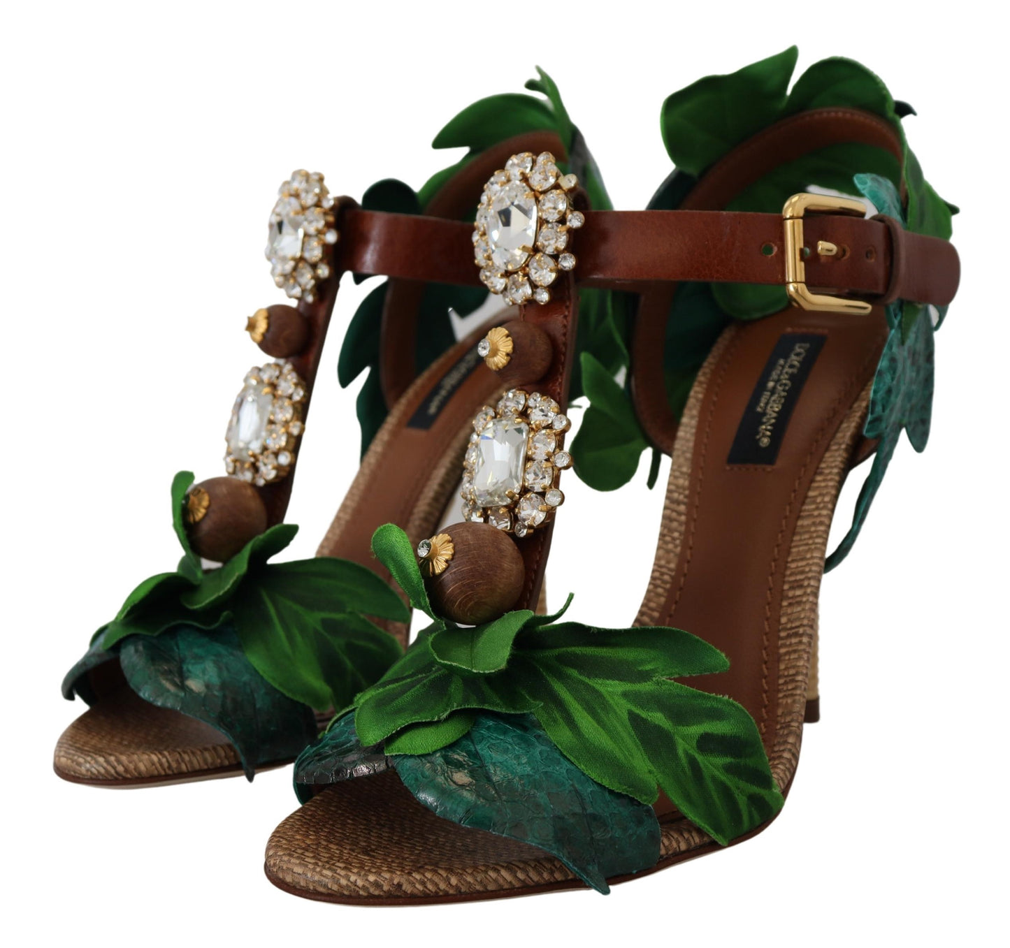 Enchanted Bloom Embellished Sandals