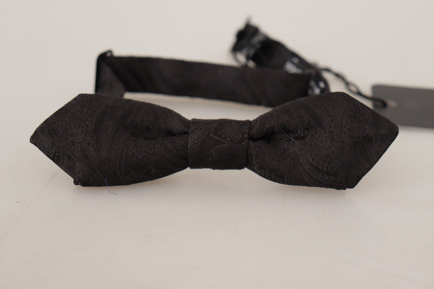 Elegant Silk Tuxedo Bow Tie - Evening Chic