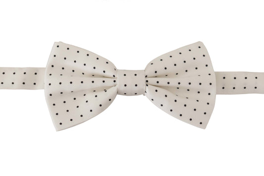 Polka Dot Silk Bow Tie