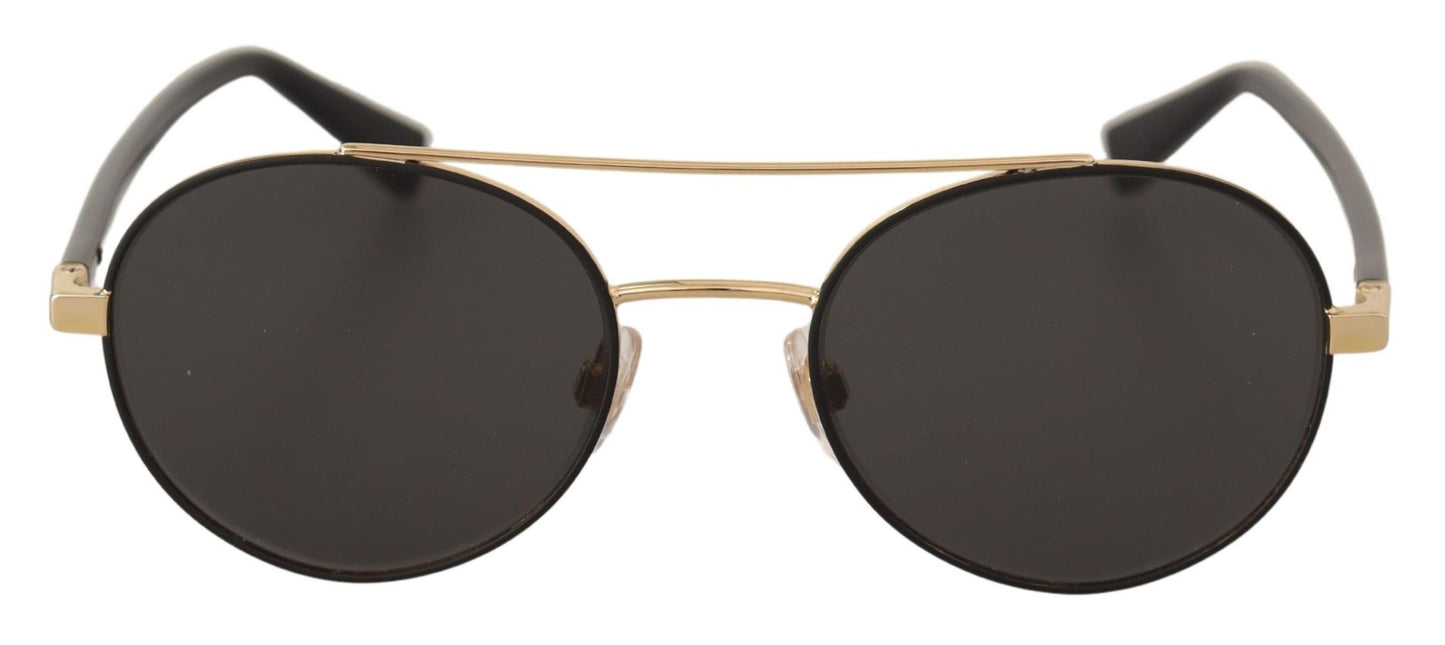 Elegant Round Metal Sunglasses for Men