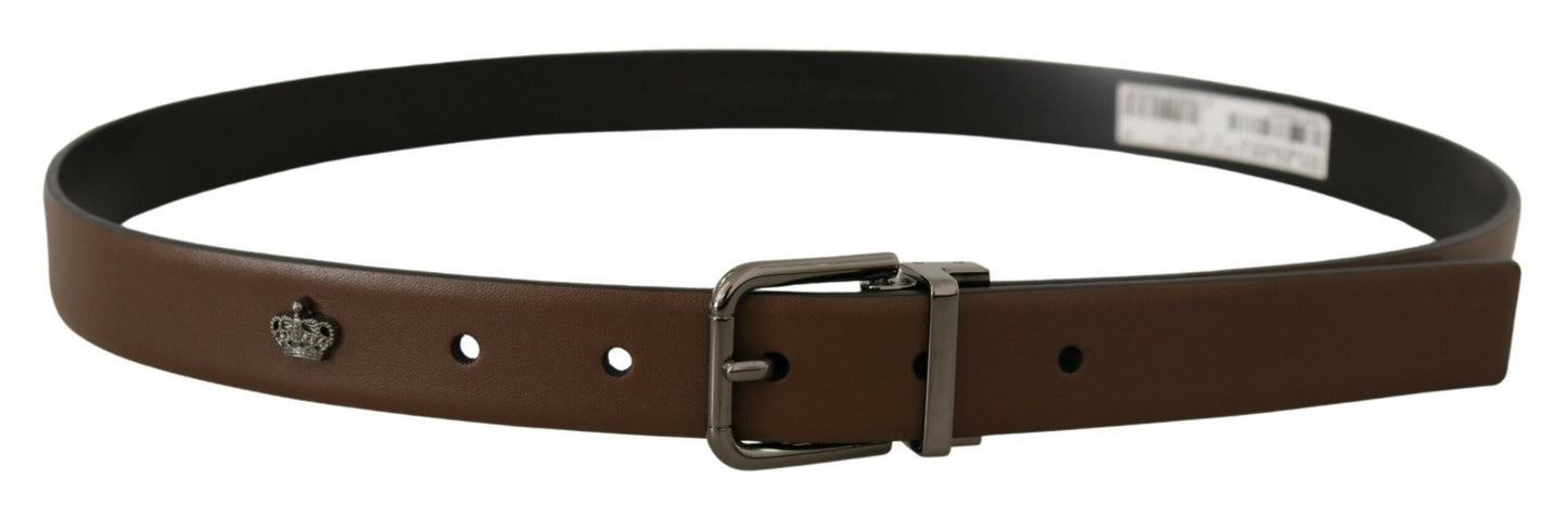 Classic Brown Leather Belt