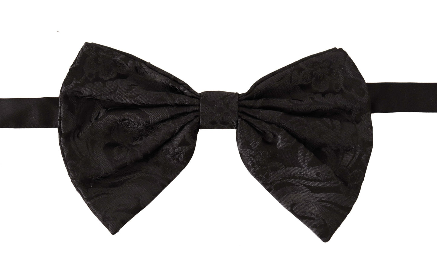 Elegant Silk Maroon Bow Tie